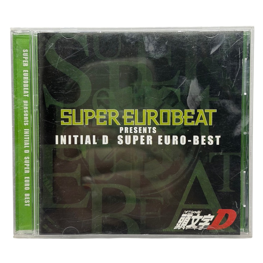 Super Eurobeat Presents Initial D Super Euro-Best CD GGG-332 SonMay Records